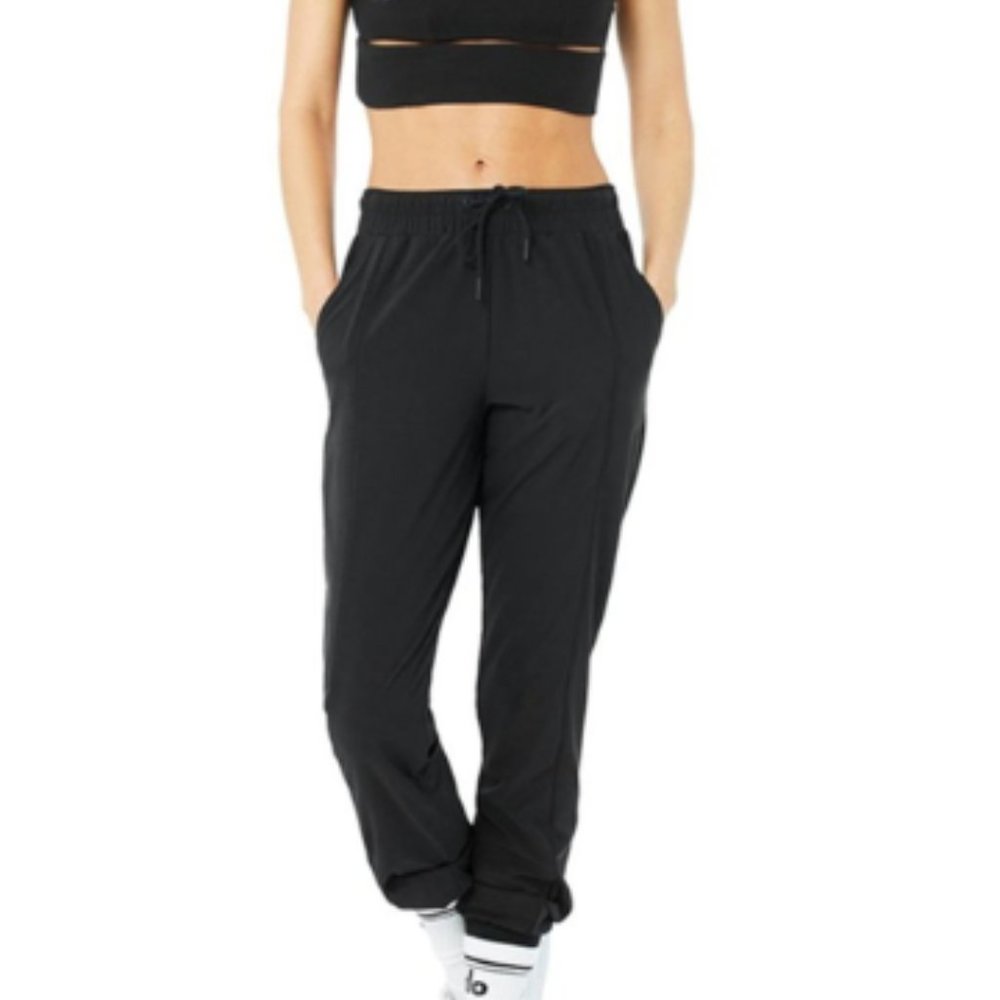 ALO Yoga Classic Black Track Pants